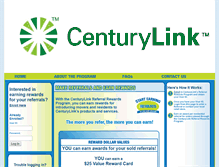 Tablet Screenshot of centurylinkconnect.com